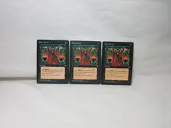 DARK RITUAL X3 MAGIC THE GATHERING ICE AGE 1995 MTG Trading Card #622 - Image 3