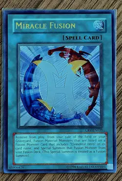 Yu-Gi-Oh! Miracle Fusion Cybernetic Revolution Spell Card CRV-EN039 English - Image 1