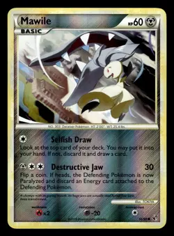 Mawile 56/90 Reverse Holo HGSS Undaunted Pokemon Card - 2 - Image 1