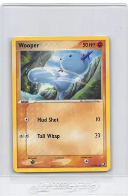 WOOPER 79/115 - NON-HOLO - COMMON - Unseen Forces - 2005 Pokemon Card - NM/M - Image 1