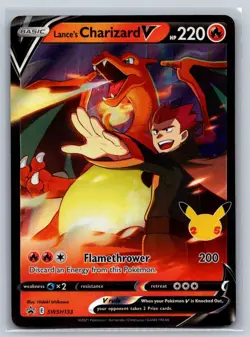 SWSH: Sword & Shield Promo Cards #SWSH133 Lance's Charizard V - Image 1