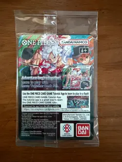 One Piece Monkey D. Luffy US Voyage College Basketball Promo Card Rutgers SEALED - Image 2