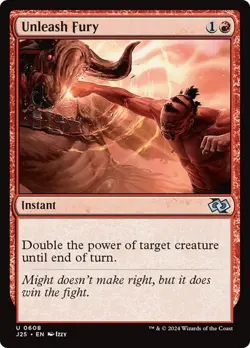 MTG - Unleashed Fury - J25 - Magic the Gathering - Image 1