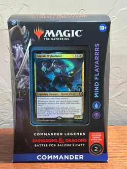 MTG Factory Sealed Commander Legends Battle for Baldurs Gate MIND FLAYARRRS Deck - Image 1