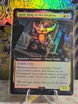 Giott, King of the Dwarves (Extended Art) Final Fantasy Foil - Image 1