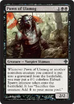 PAWN OF ULAMOG Rise of the Eldrazi MTG Magic the Gathering Cards DJMagic - Image 1