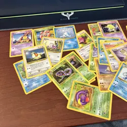 Pokemon Card Lot All Vintage 1995 Pokemon TCG Base Set, Base Set 2, Yu-Gi-Oh! - Image 4