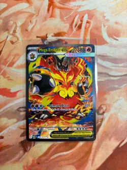Pokemon TCG - Mega Emboar ex - 273/217 - Ascended Heroes - Pack Fresh - Image 1