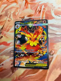 Pokemon TCG - Mega Emboar ex - 273/217 - Ascended Heroes - Pack Fresh - Image 2
