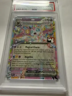 Pokemon TCG Sylveon EX 212/187 Prize Pack Series 7 Scarlet and Violet PSA 10 - Image 2