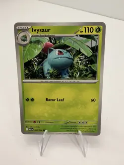 Pokemon TCG Mega Evolution Ivysaur 002/132 NM - Image 1