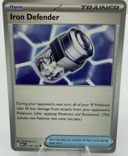 Pokemon TCG Mega Evolution Iron Defender 118/132 NM - Image 1