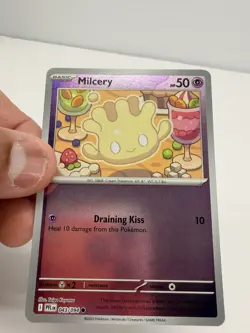 Pokemon TCG Milcery 043/094 Phantasmal Flames Reverse Holo - 2025 - Image 2
