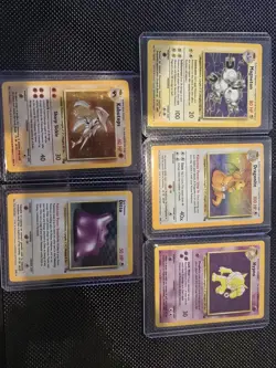 Lot of Fossil Holographic Pokemon Cards 1999-2000 Wizards of The Coast Vintage - Image 1