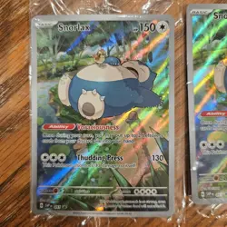 BULK SEALED Pokemon Snorlax SVP 51 Scarlet & Violet 151 Holo Black Star Promo NM - Image 2