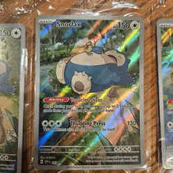 BULK SEALED Pokemon Snorlax SVP 51 Scarlet & Violet 151 Holo Black Star Promo NM - Image 3