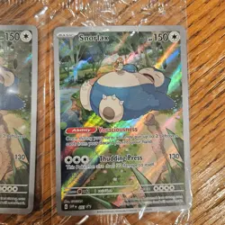 BULK SEALED Pokemon Snorlax SVP 51 Scarlet & Violet 151 Holo Black Star Promo NM - Image 4