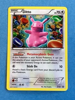 Pokemon Holo Black Star Promo Ditto- XY40 – NM - Image 1