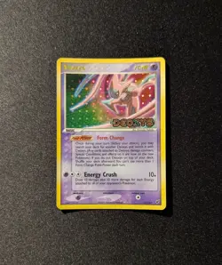 Pokemon EX DEOXYS - #17/107 Deoxys - Reverse Holo - ENG - Lightly Played - Image 3