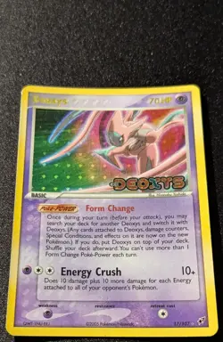 Pokemon EX DEOXYS - #17/107 Deoxys - Reverse Holo - ENG - Lightly Played - Image 4