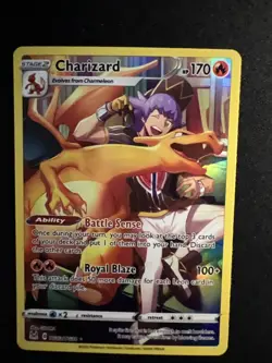 ❤‍🔥 Charizard TG03/TG30 Lost Origin Trainer Gallary NM Pokemon ✨ - Image 1