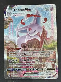 Espeon Vmax 270/264 Fusion Strike Alt Art Secret Rare Holo 🔥 Pokemon - Image 1