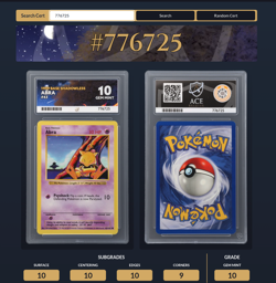 Pokemon TCG Abra Base Set *Shadowless* 43/102 Ace Graded Gem Mint 10 💎 - Image 3