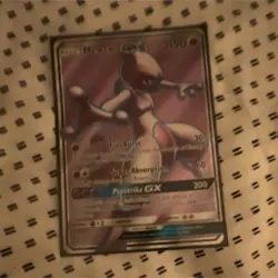 Pokemon Mewtwo GX 72/73 Shining Legends Full Art Ultra Rare Holo 190 HP Eng - Image 1