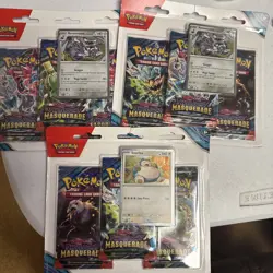 Pokemon Twilight Masquerade Triple Blister New and Sealed 3 Quantity - Image 1