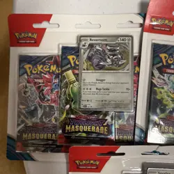 Pokemon Twilight Masquerade Triple Blister New and Sealed 3 Quantity - Image 2
