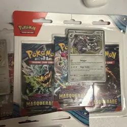 Pokemon Twilight Masquerade Triple Blister New and Sealed 3 Quantity - Image 3