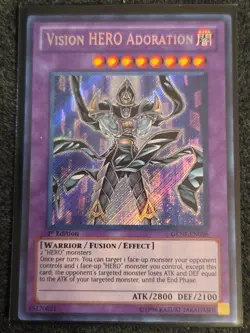 Vision HERO Adoration GENF-EN096 Generation Force 1st Edition NM Yugioh - Image 1