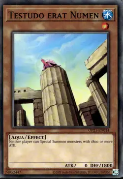Testudo eraT Numen OTS Pack Common OP21-EN014 Yu-Gi-Oh! - Image 1