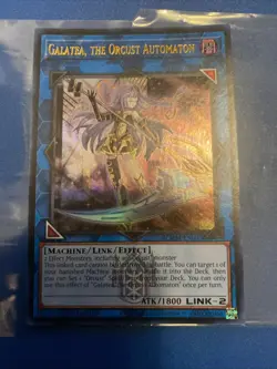 Yugioh Galatea-i, the Orcust Automaton BLMM-EN052 Ultra Rare 1st Ed LP - Image 1