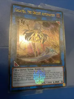Yugioh Galatea-i, the Orcust Automaton BLMM-EN052 Ultra Rare 1st Ed LP - Image 2