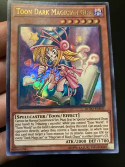 TOON DARK MAGICIAN GIRL ULTRA RARE DUPO-EN041 YUGIOH! LP 1st Ed - Image 5