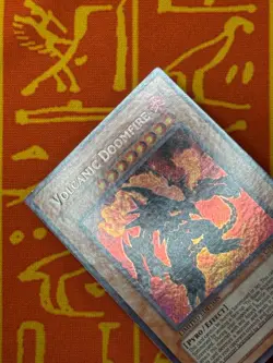 YUGIOH VOLCANIC DOOMFIRE SECRET RARE LIGHT PLAY CT04-EN004 - Image 3