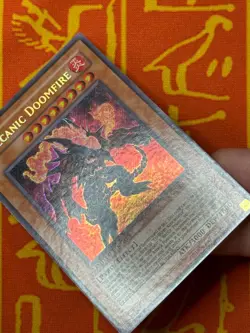 YUGIOH VOLCANIC DOOMFIRE SECRET RARE LIGHT PLAY CT04-EN004 - Image 4