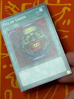 YUGIOH POT OF GREED COMMON 1ST EDITION NM YGLD-ENB26 - Image 4