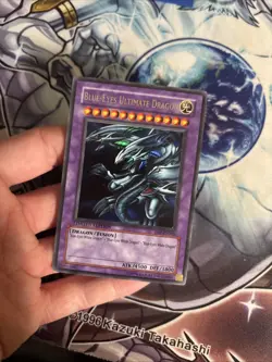 (YCL) Blue-Eyes Ultimate Dragon JMP-EN005 Shonen Jump Magazine Limited Ed LP(1) - Image 2