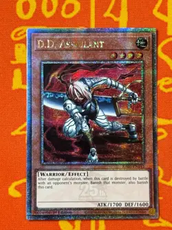 YUGIOH D.D. ASSAILANT QUARTER CENTURY SECRET RARE 1ST NM RA03-EN141 - Image 1