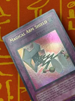 YUGIOH MAGICAL ARM SHIELD ULTRA RARE EXCELLENT TP8-EN001 - Image 3