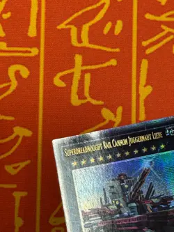 YUGIOH SUPERDREADNOUGHT RAIL CANNON JUGGERNAUT LIEBE QUARTER LP RA03-EN041 - Image 5