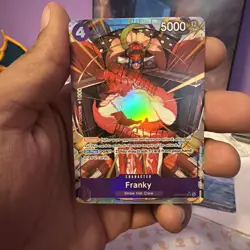 Franky (Parallel) OP09-072 Emperors in the New World Foil - Image 1