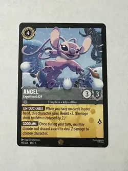 Disney Lorcana Angel - Experiment 624 191/204 Legendary Winterspell Non Foil - Image 1