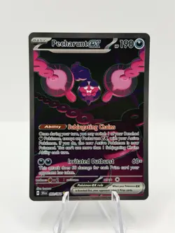 Pecharunt ex 093/064 Holo Special Illustration Rare Shrouded Fable Pokemon Card - Image 1