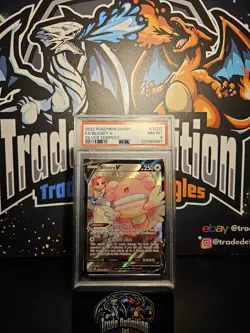 Blissey v Silver Tempest English Pokemon Card TG22/TG30 PSA 8 - Image 4