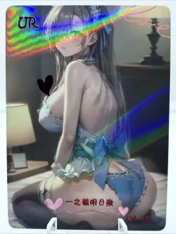 Goddess Story Anime Waifu Card NATIONAL BEAUTY UR-023 Doujin Card - Image 1