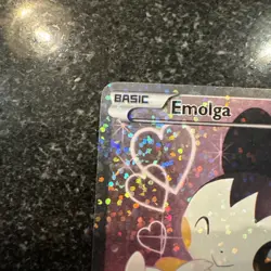 Pokemon TCG Emolga RC23/25 Full Art Rare Holo Card 2013 - Image 4
