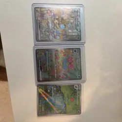 Pokemon TCG Venusaur Japanese Holo Grass Type Card Lot - 3 Pokemon Cards - Image 1